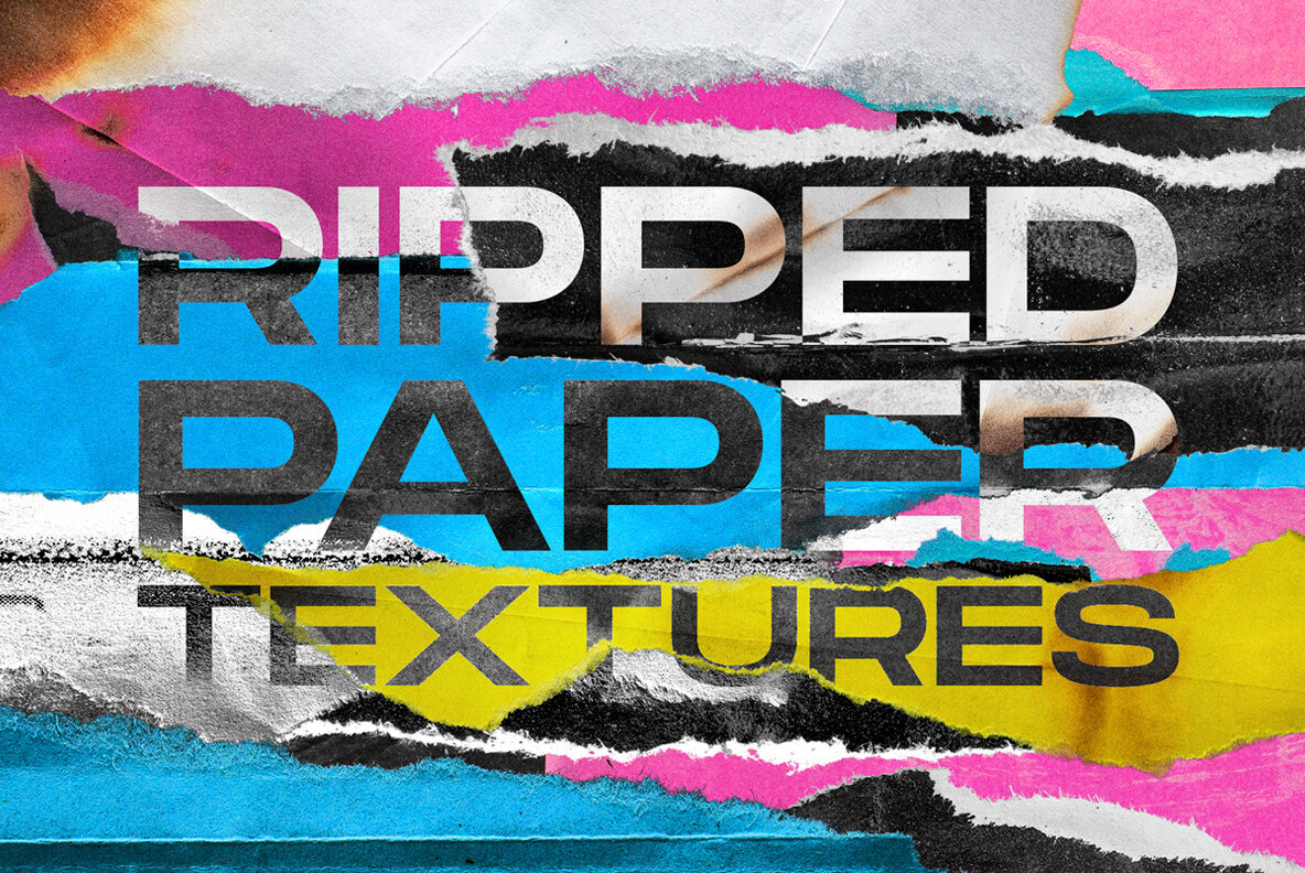 Ripped Paper Textures for Photoshop 1