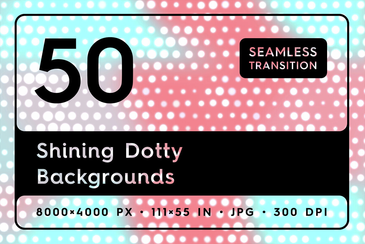50 Shining Dotty Backgrounds 1