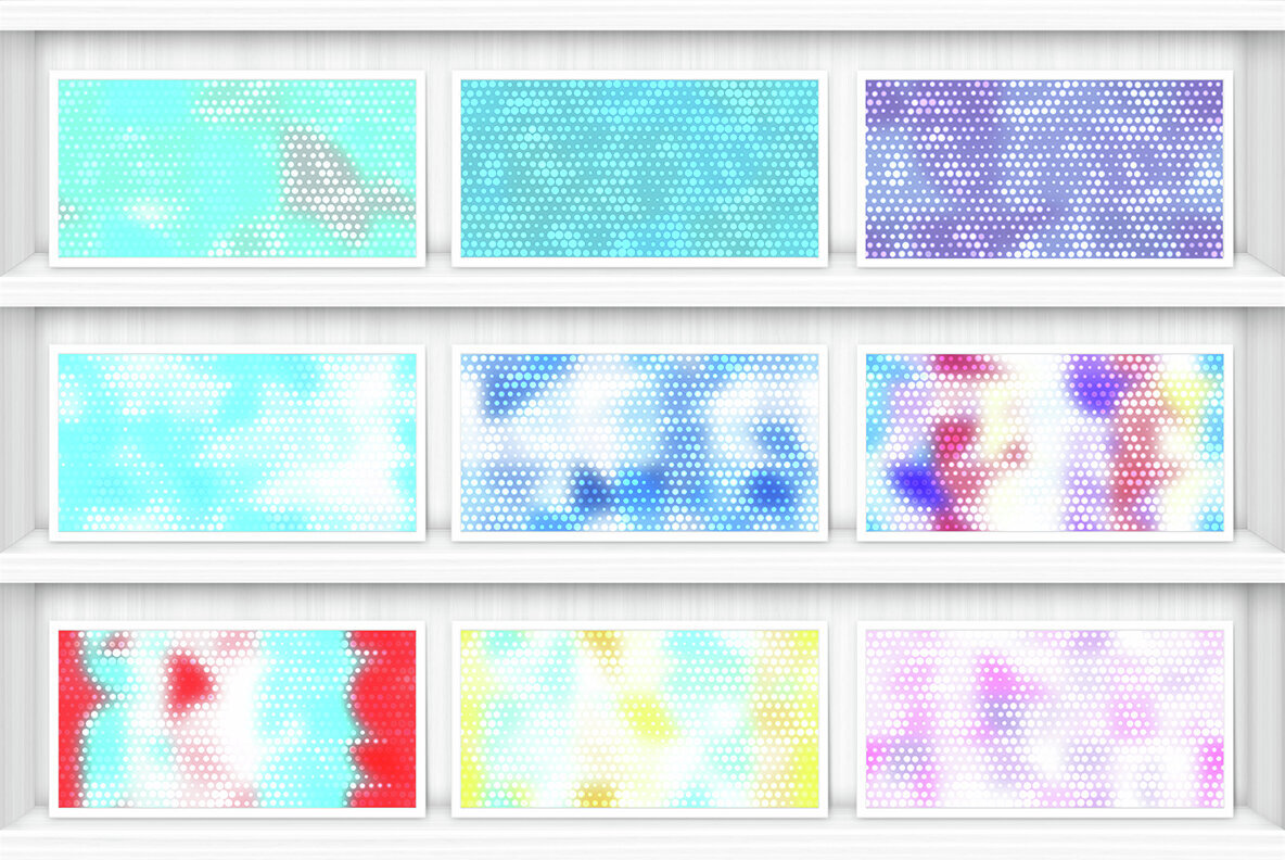 50 Shining Dotty Backgrounds 3