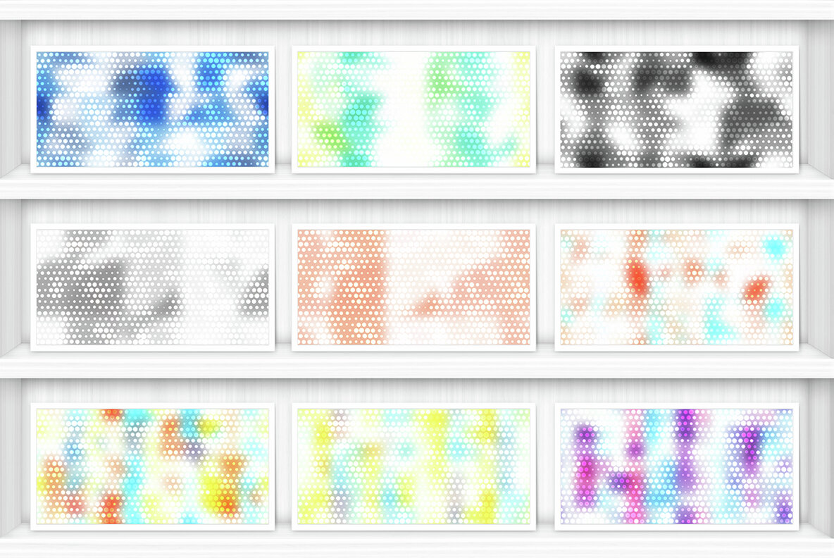 50 Shining Dotty Backgrounds 4