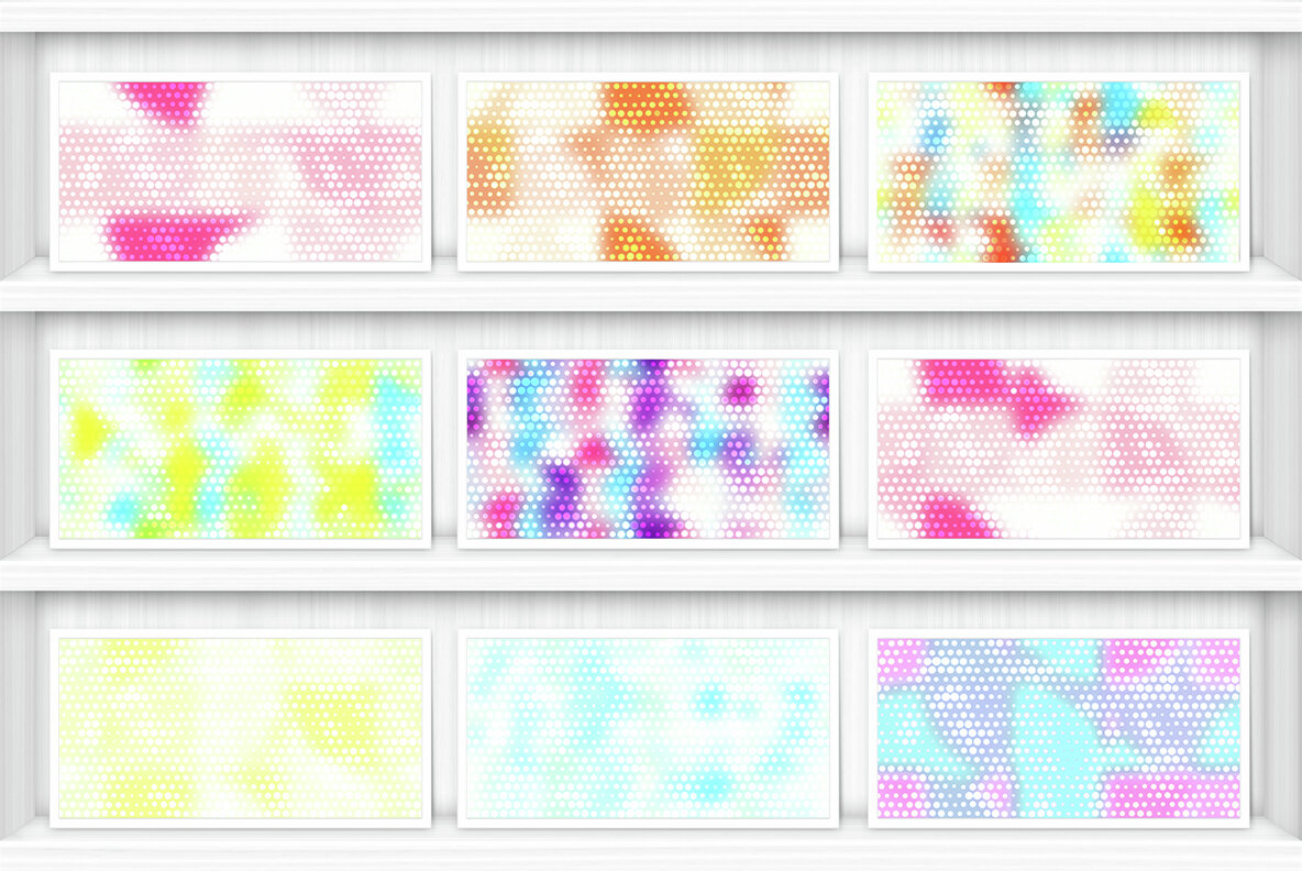 50 Shining Dotty Backgrounds 5