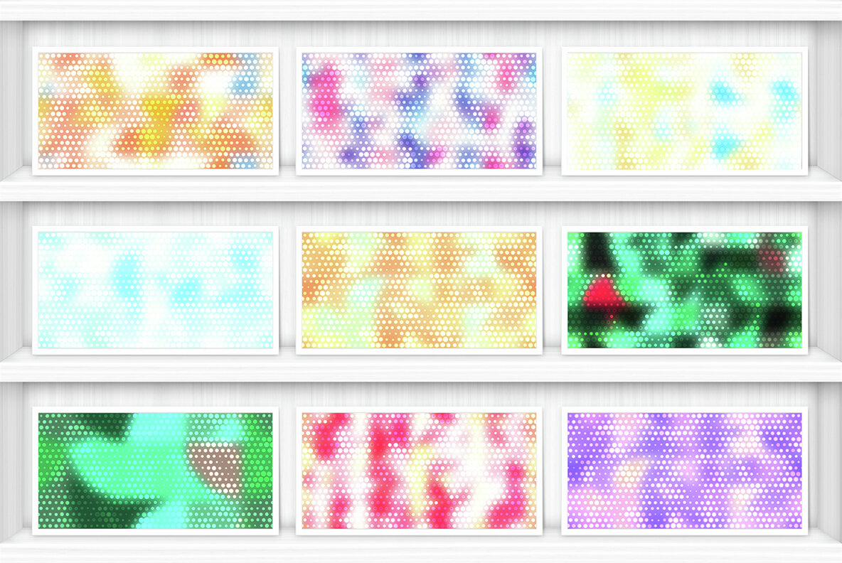 50 Shining Dotty Backgrounds 6