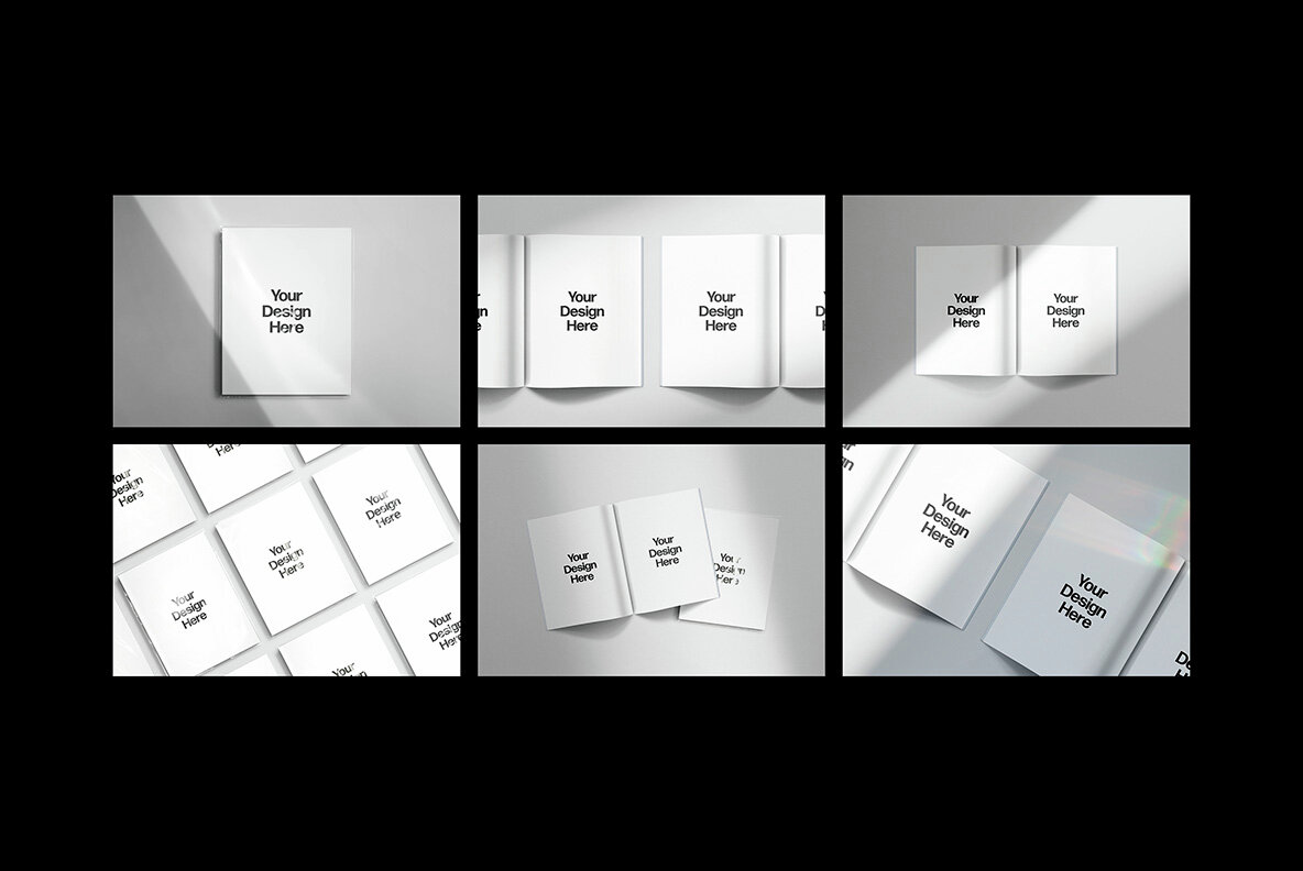 US Letter Size Magazine Mockups 5