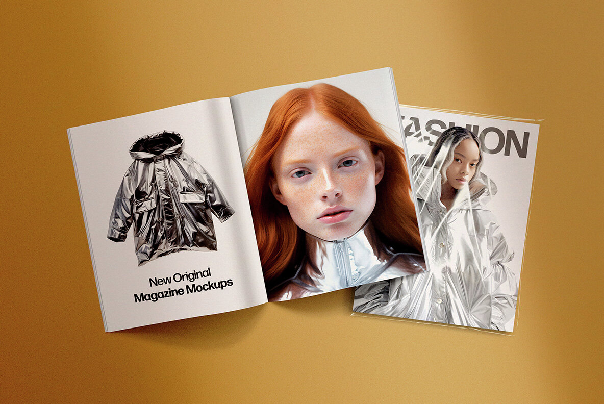 US Letter Size Magazine Mockups 7