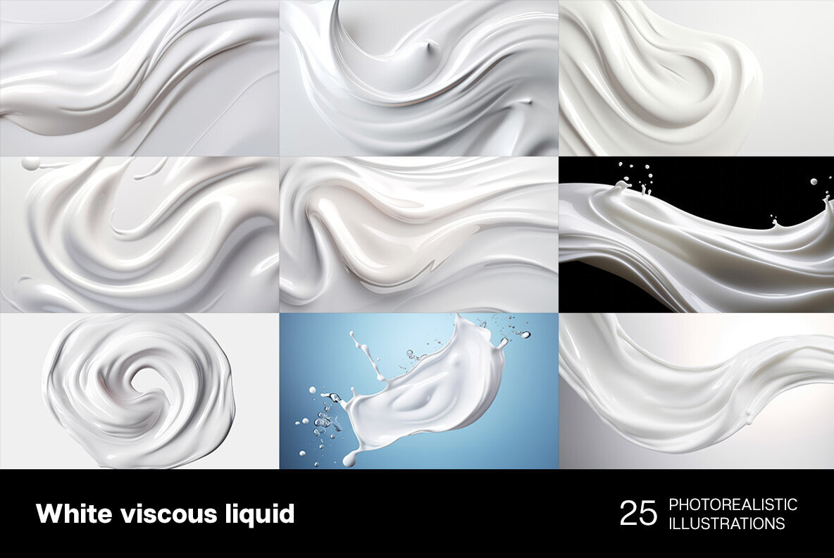 White Viscous Liquid 2