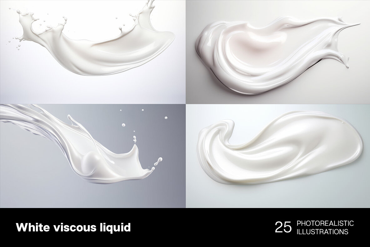White Viscous Liquid 4