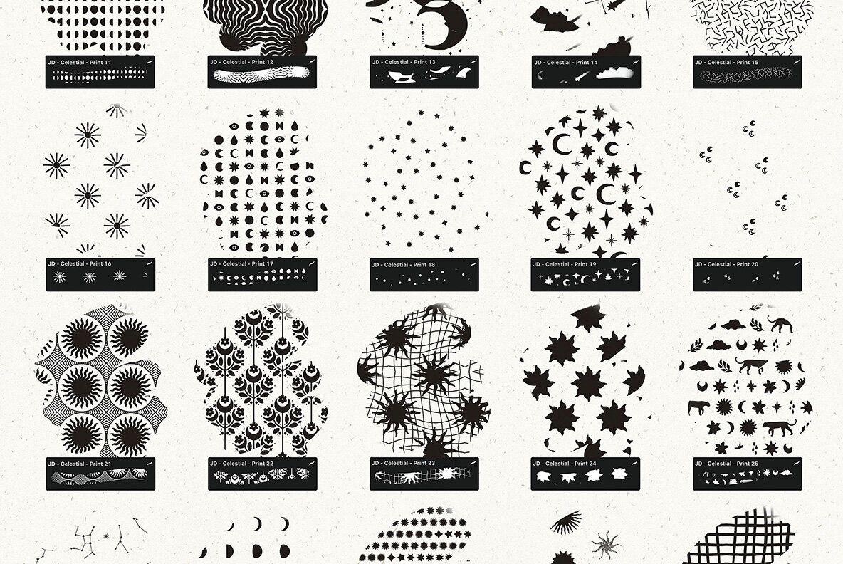 Pattern Brushes For Procreate Vol 2 7