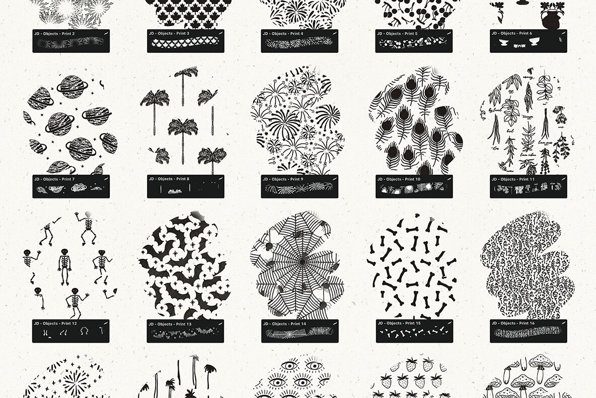 Pattern Brushes For Procreate Vol 2 8
