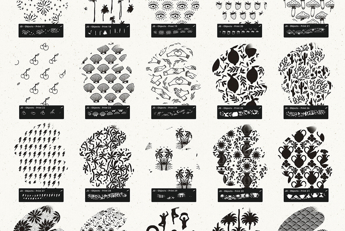 Pattern Brushes For Procreate Vol 2 9