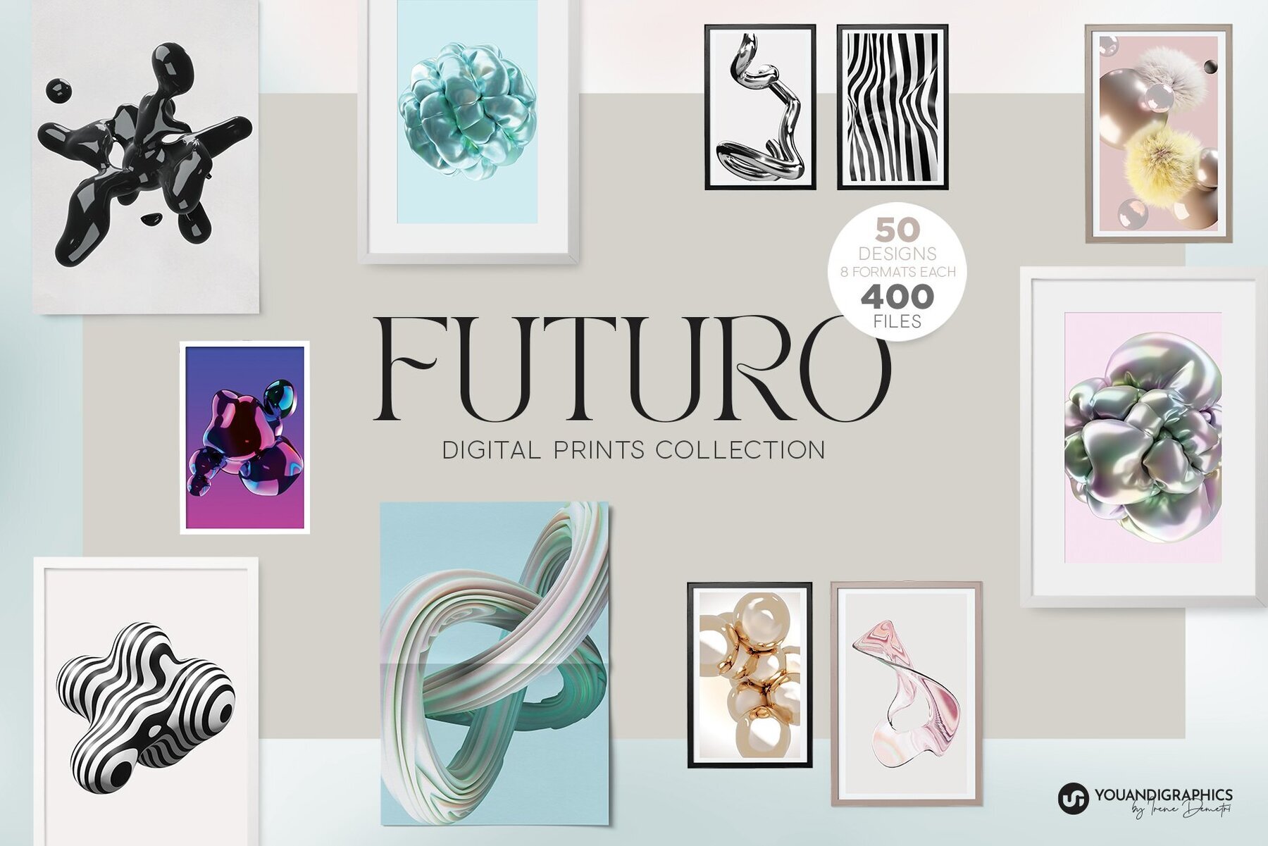 Futuristic Digital Art Prints 1