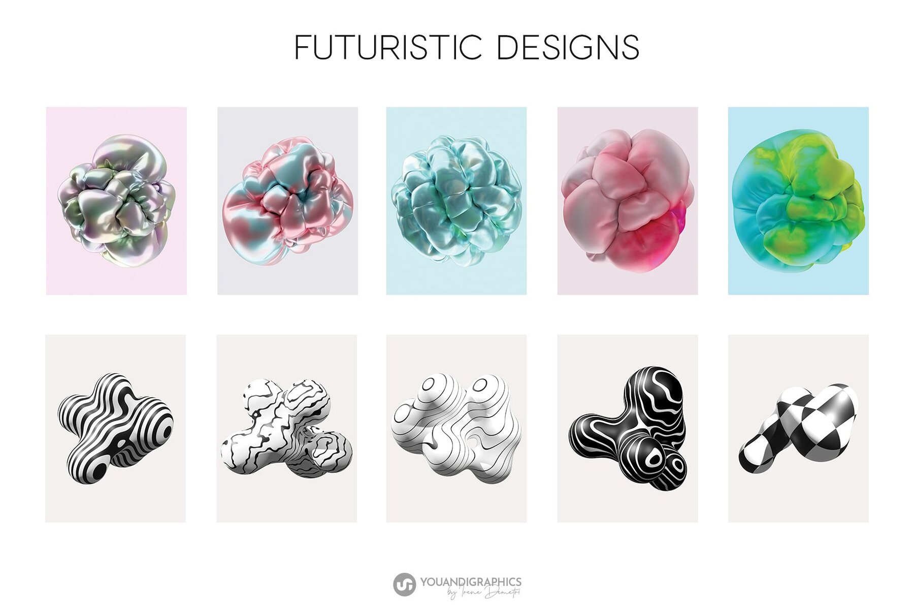 Futuristic Digital Art Prints 12