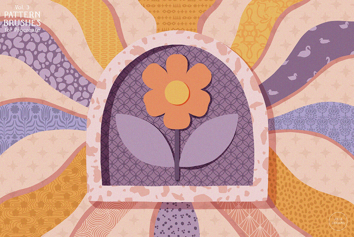 Pattern Brushes For Procreate Vol 3 3