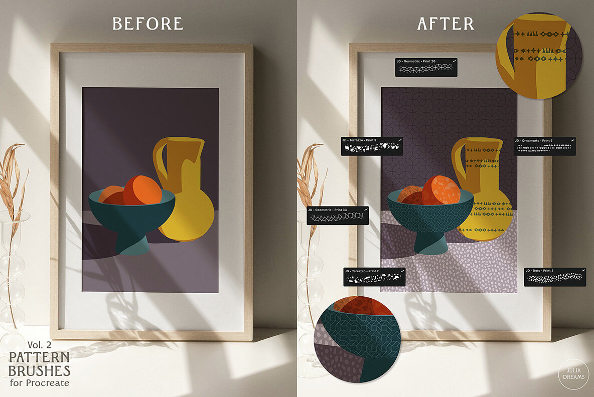 Pattern Brushes For Procreate Vol 3 4