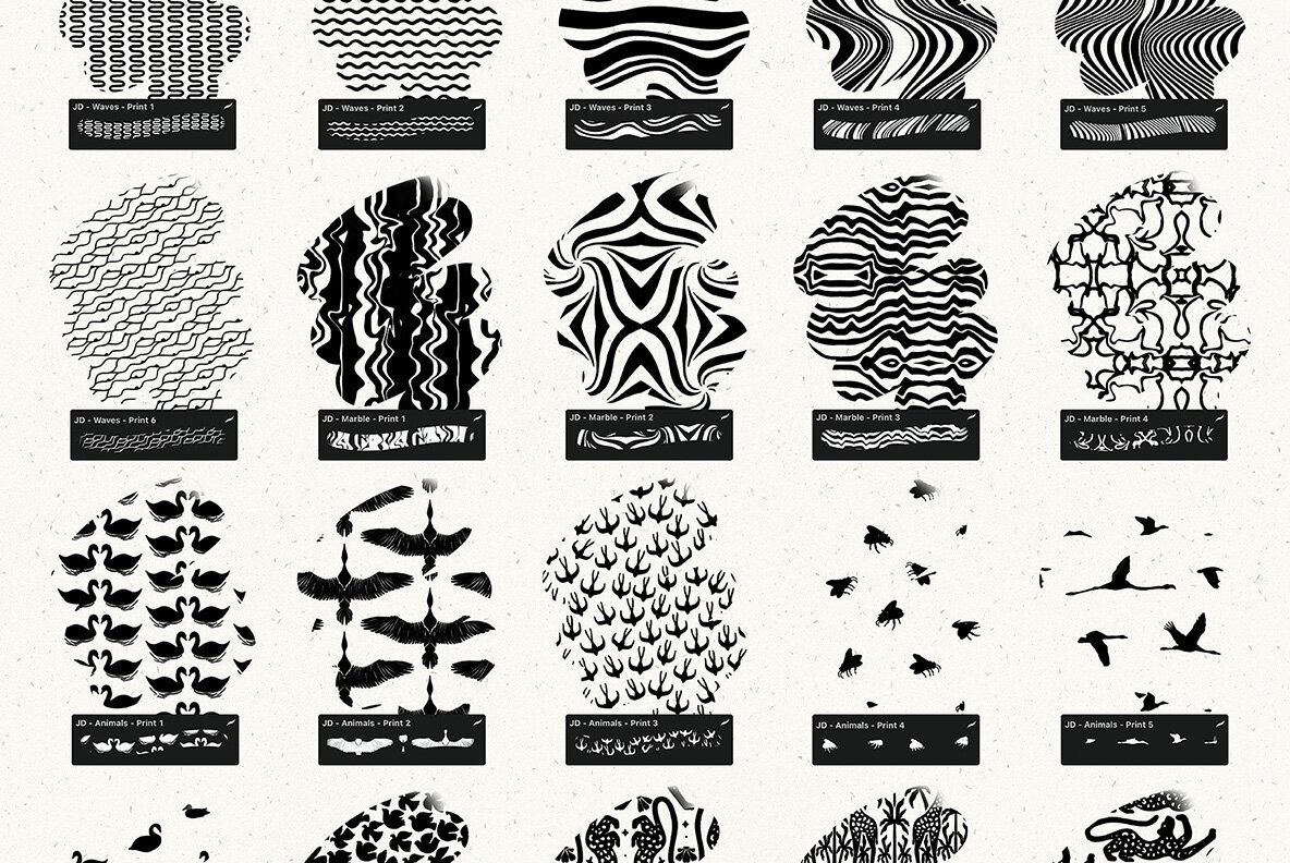 Pattern Brushes For Procreate Vol 3 7