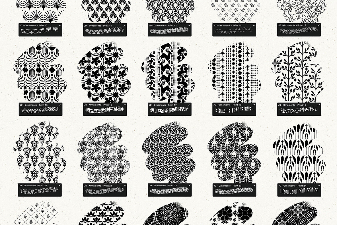 Pattern Brushes For Procreate Vol 3 9