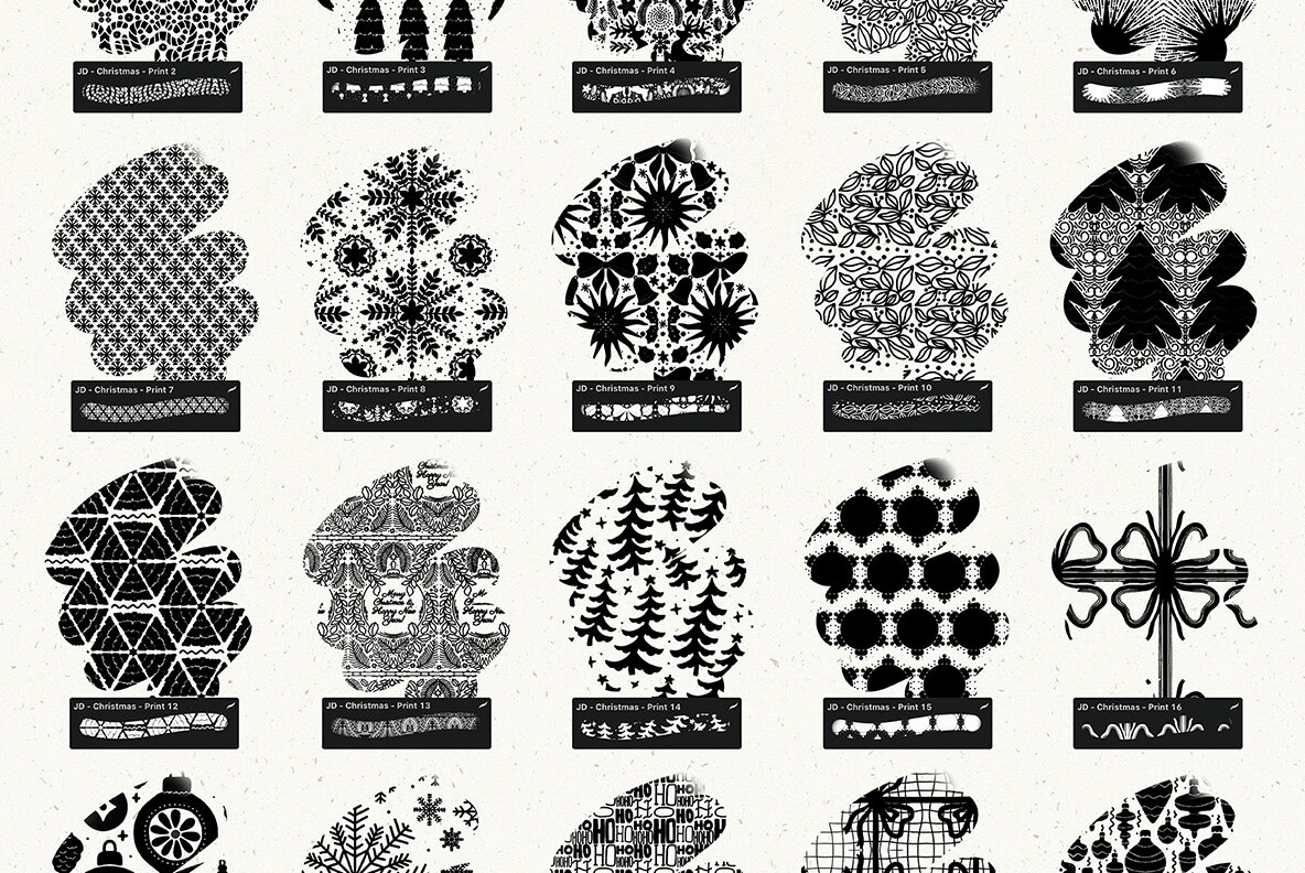 Pattern Brushes For Procreate Vol 3 10