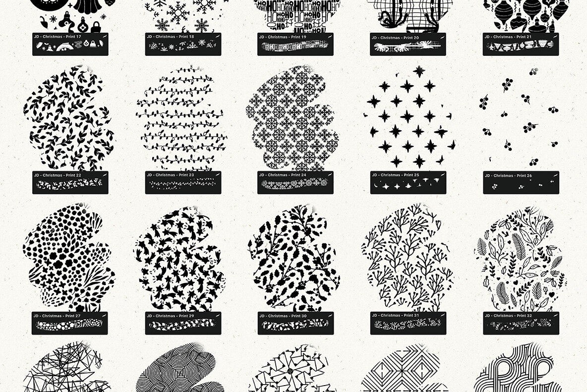 Pattern Brushes For Procreate Vol 3 11