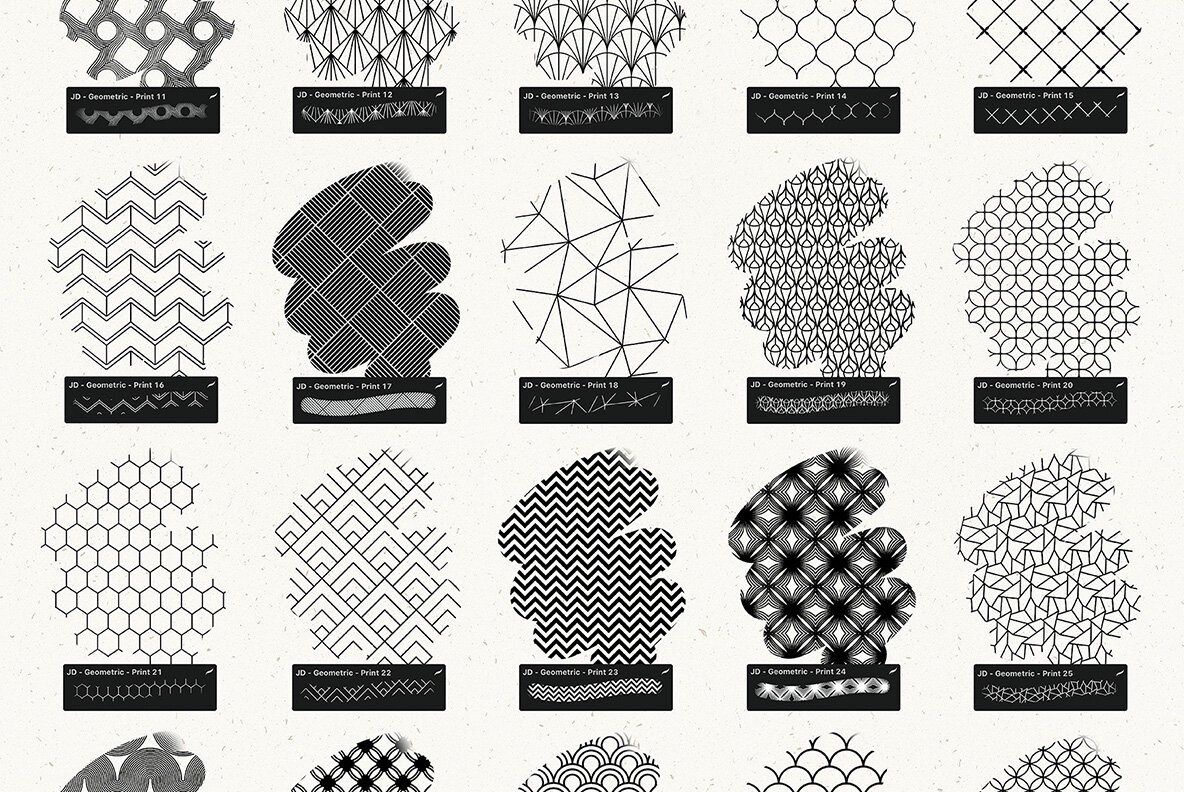 Pattern Brushes For Procreate Vol 3 12