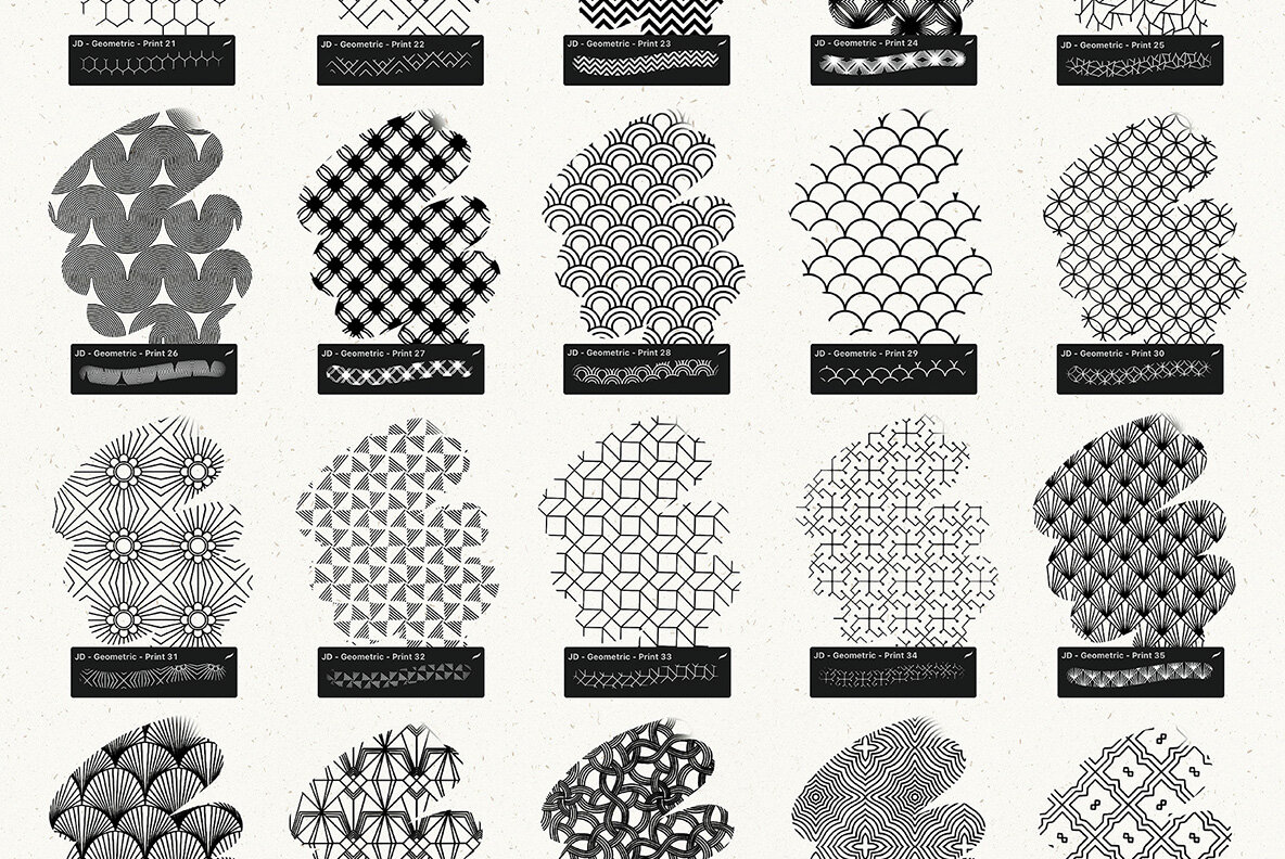 Pattern Brushes For Procreate Vol 3 13