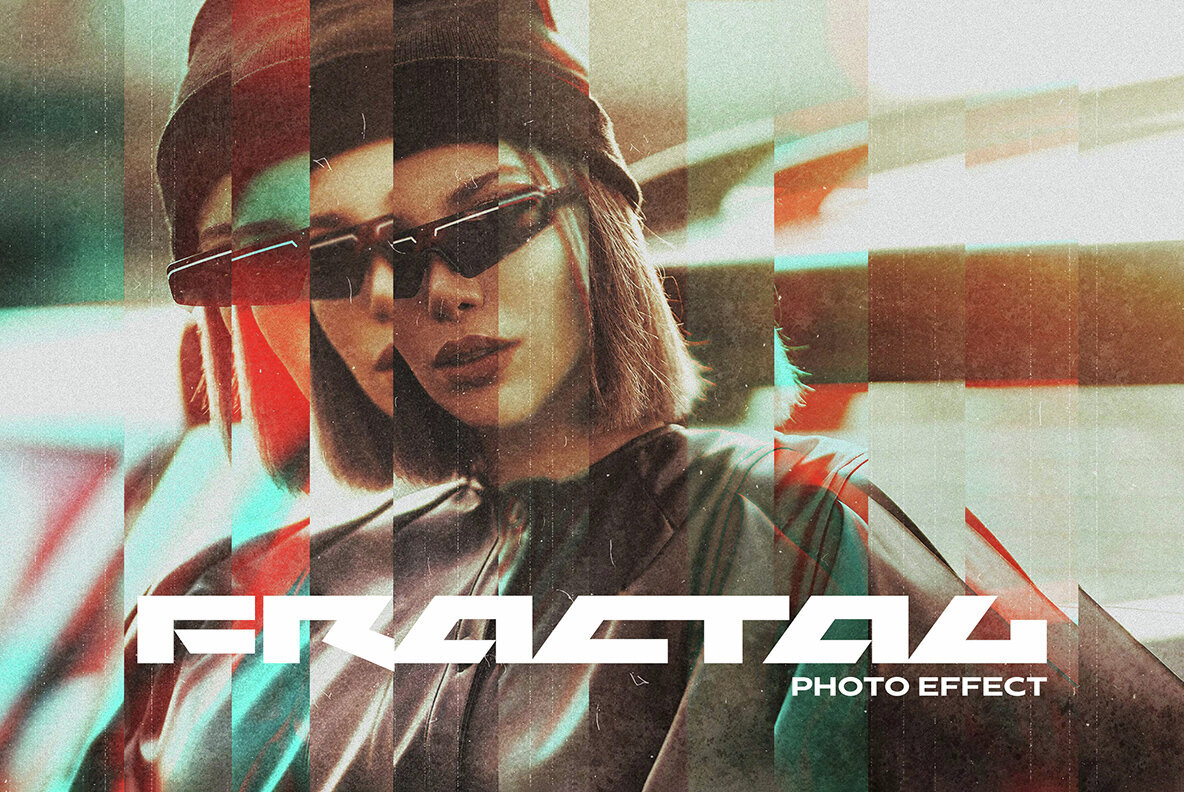 Fractal Glass Photo Effect 1