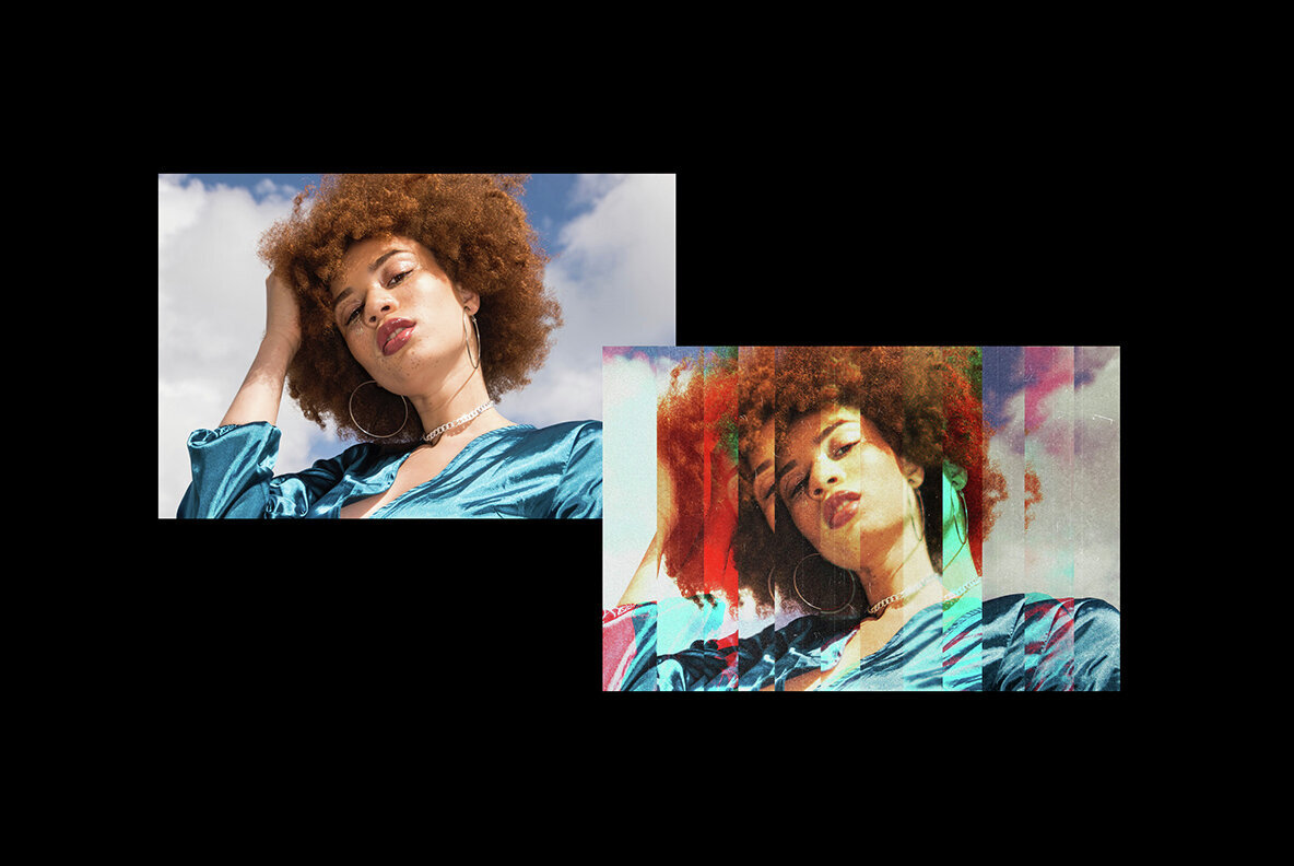 Fractal Glass Photo Effect 2