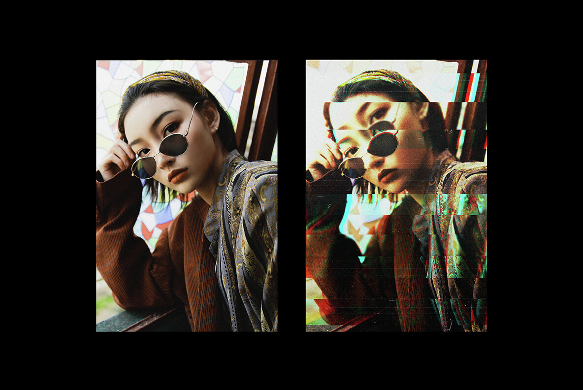 Fractal Glass Photo Effect 4