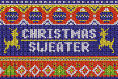 Christmas Sweater Effect