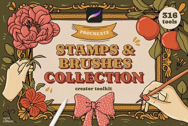 Stamps  Brushes Collection