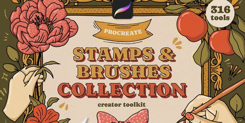 Stamps   Brushes Collection