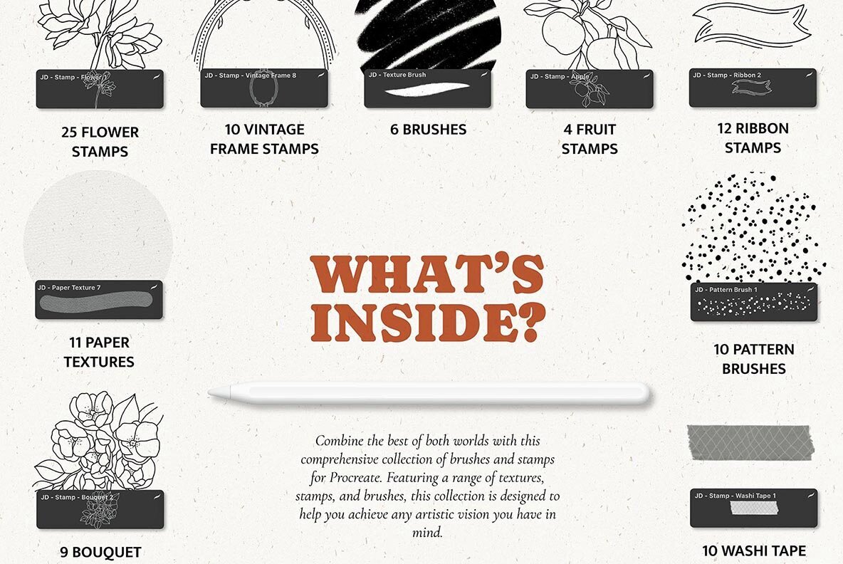 Stamps   Brushes Collection 2