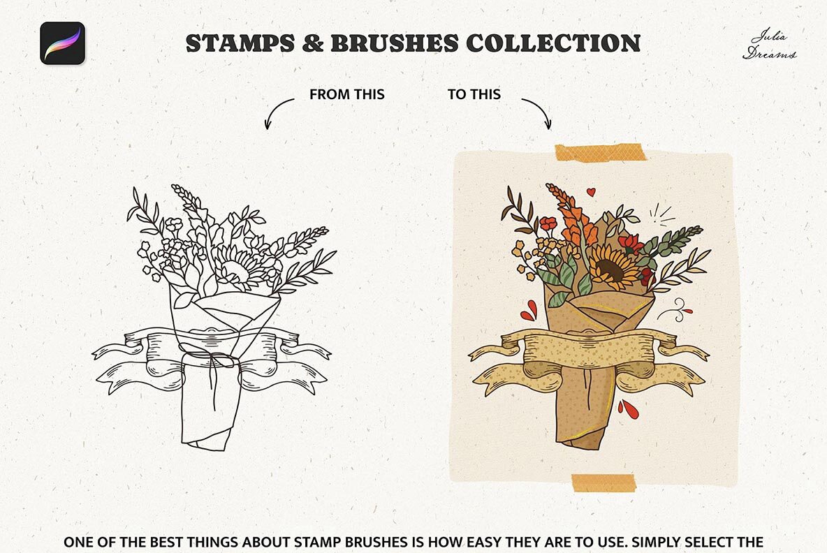 Stamps   Brushes Collection 5