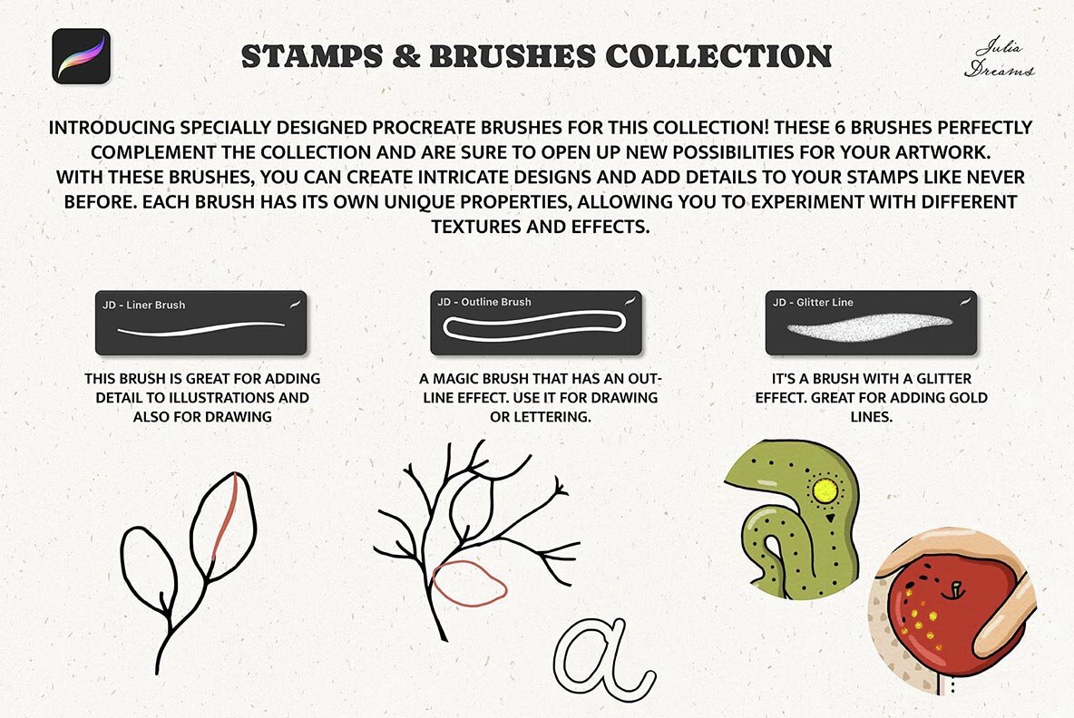 Stamps   Brushes Collection 7