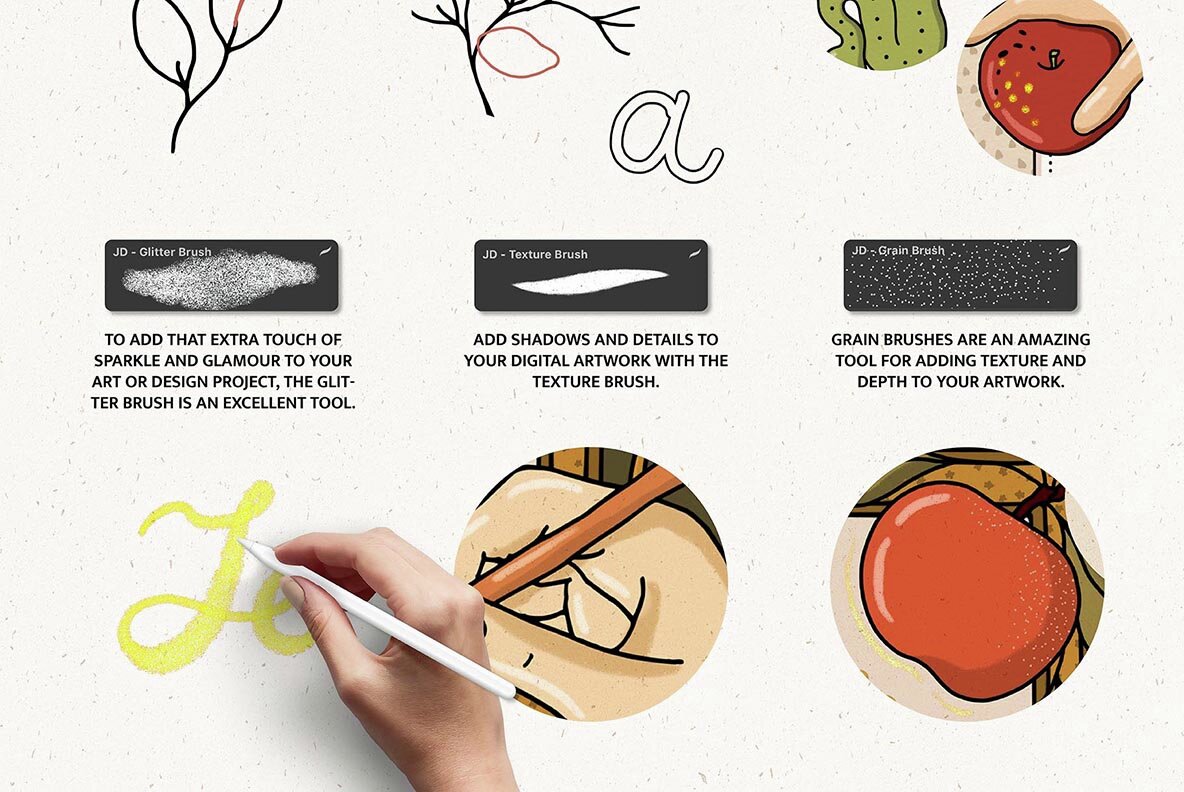 Stamps   Brushes Collection 8