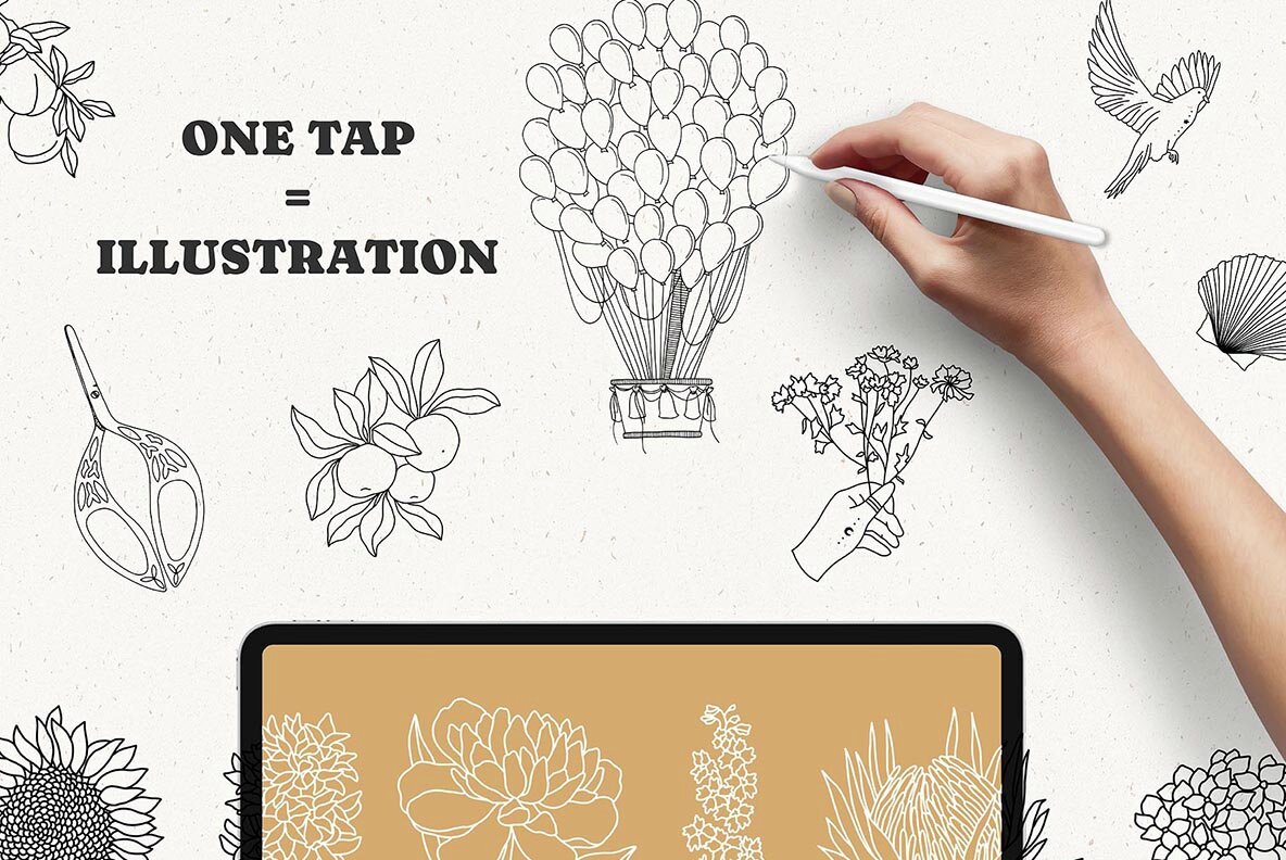 Stamps   Brushes Collection 9