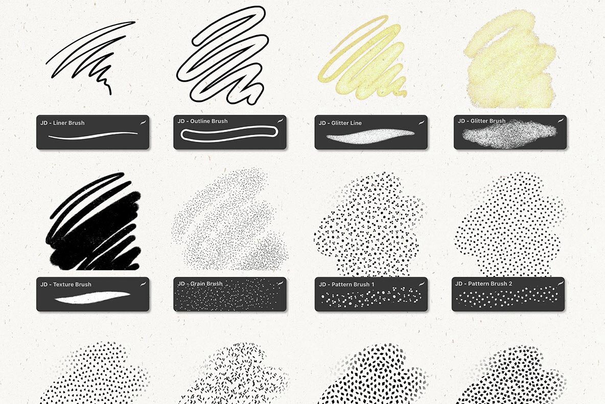 Stamps   Brushes Collection 16