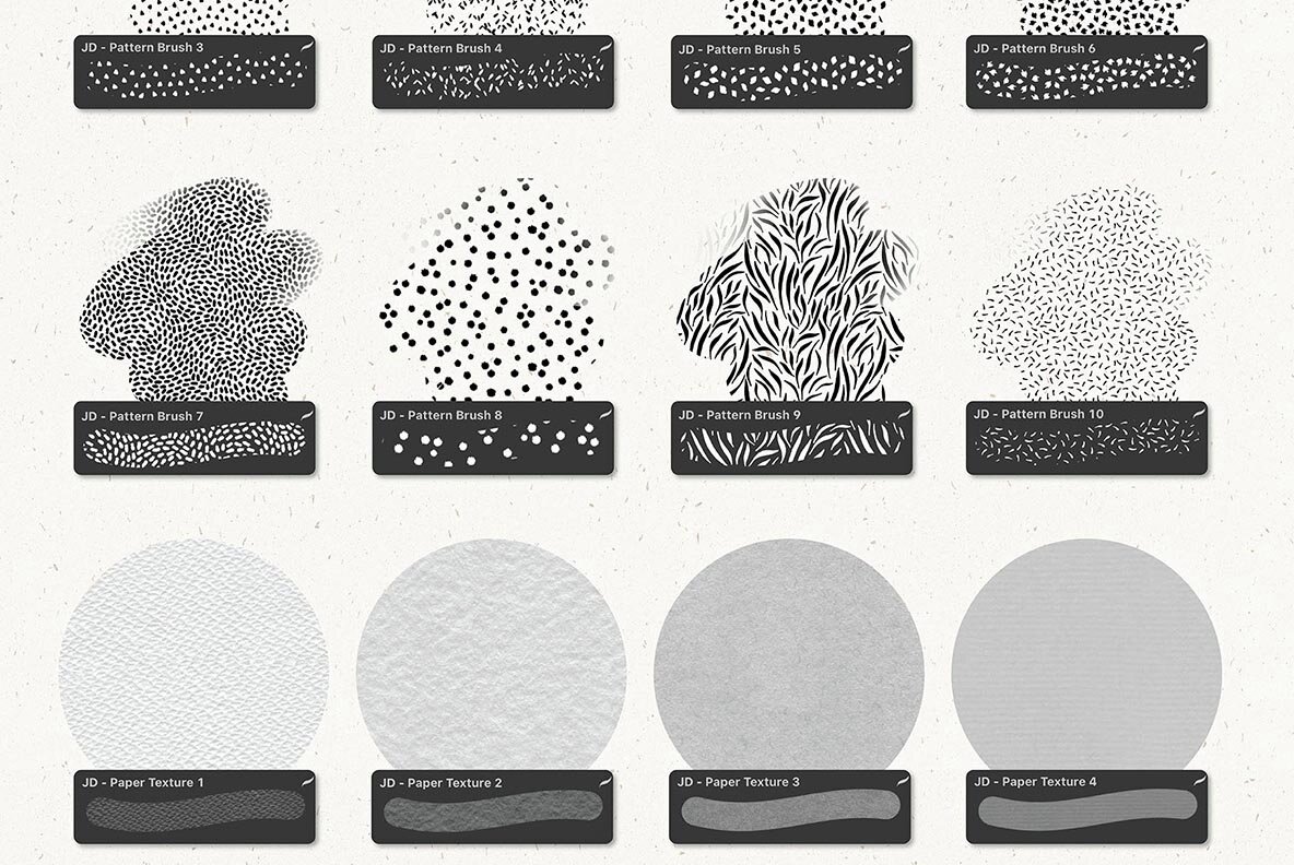 Stamps   Brushes Collection 17