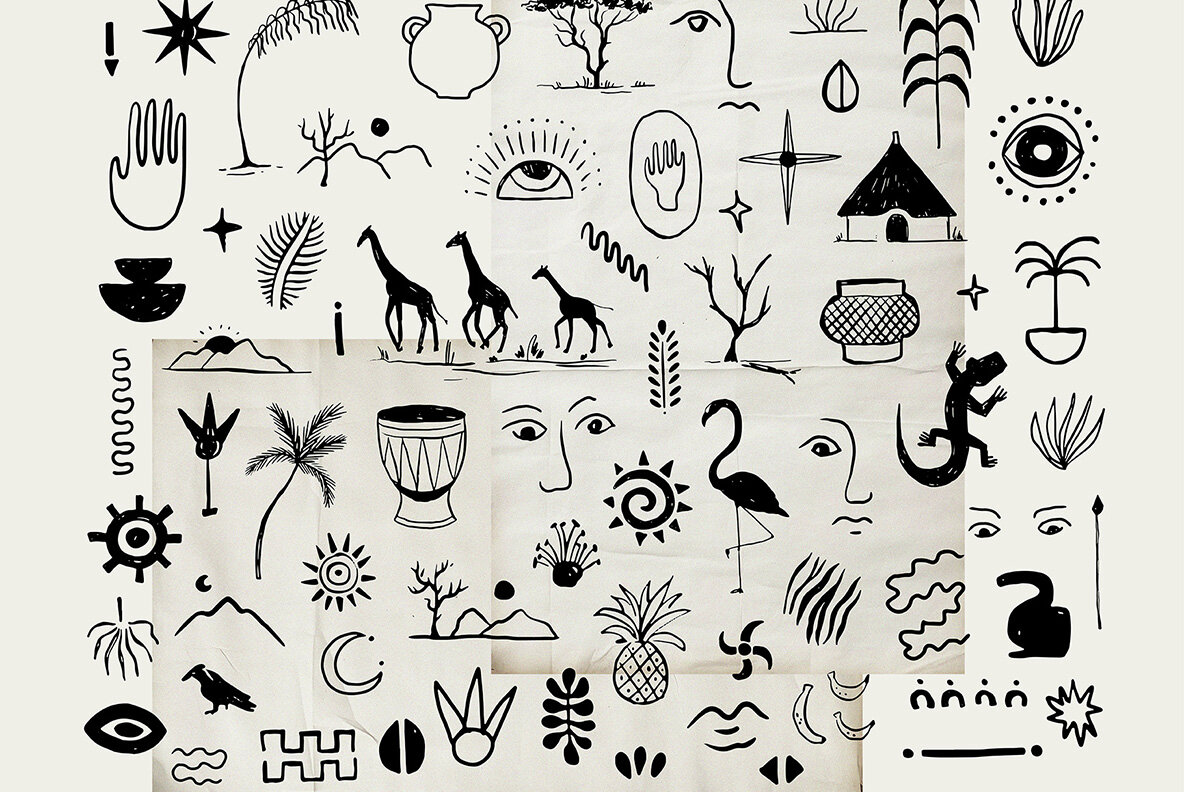 Savanna Serenade Watercolor Collection 11