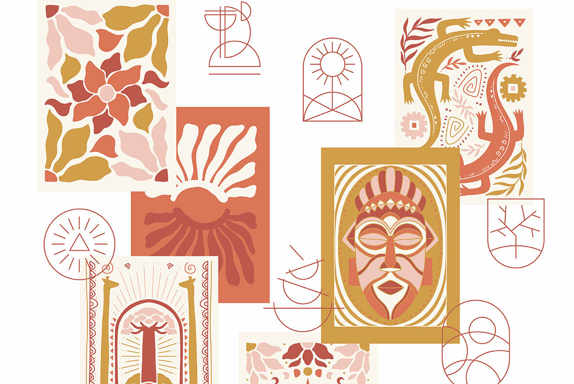 Savanna Serenade Watercolor Collection 16