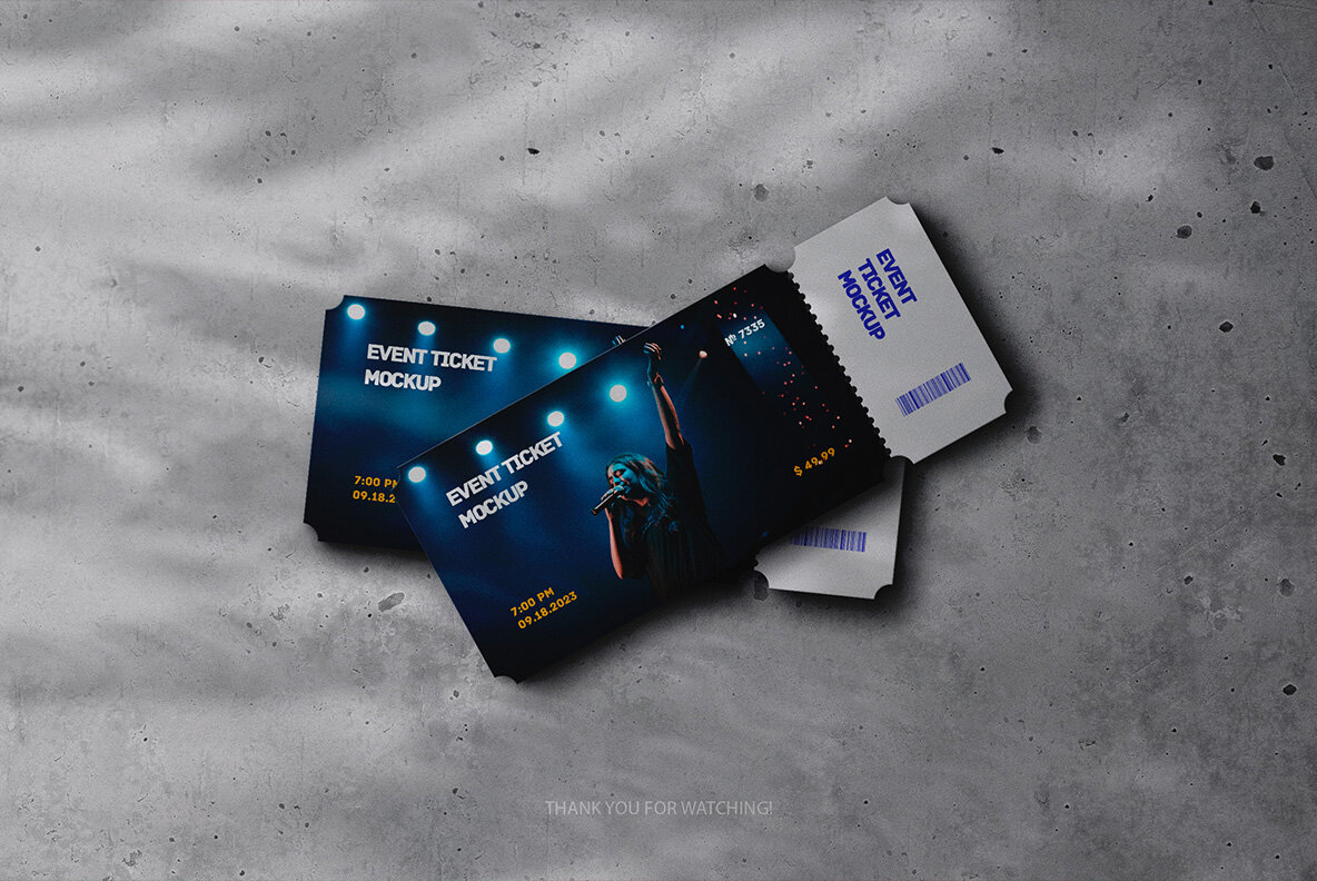 Scene With Two Tickets 4