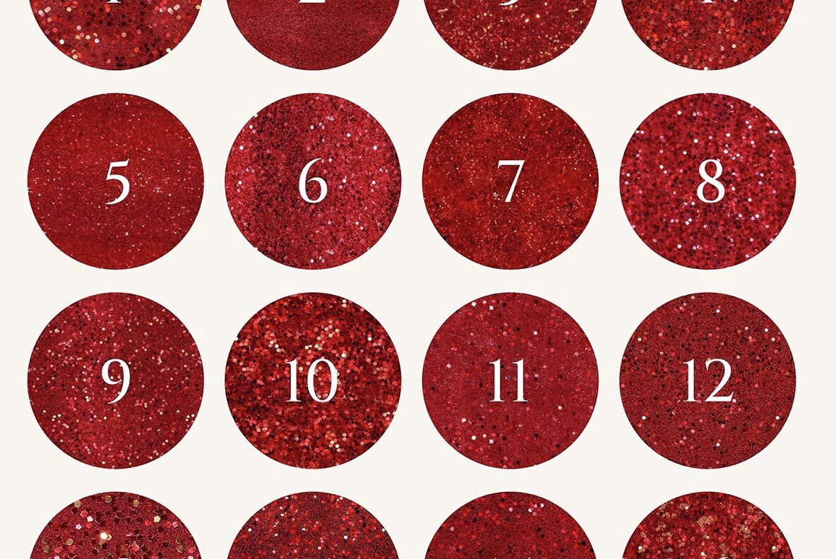 Christmas Glitter Textures 3