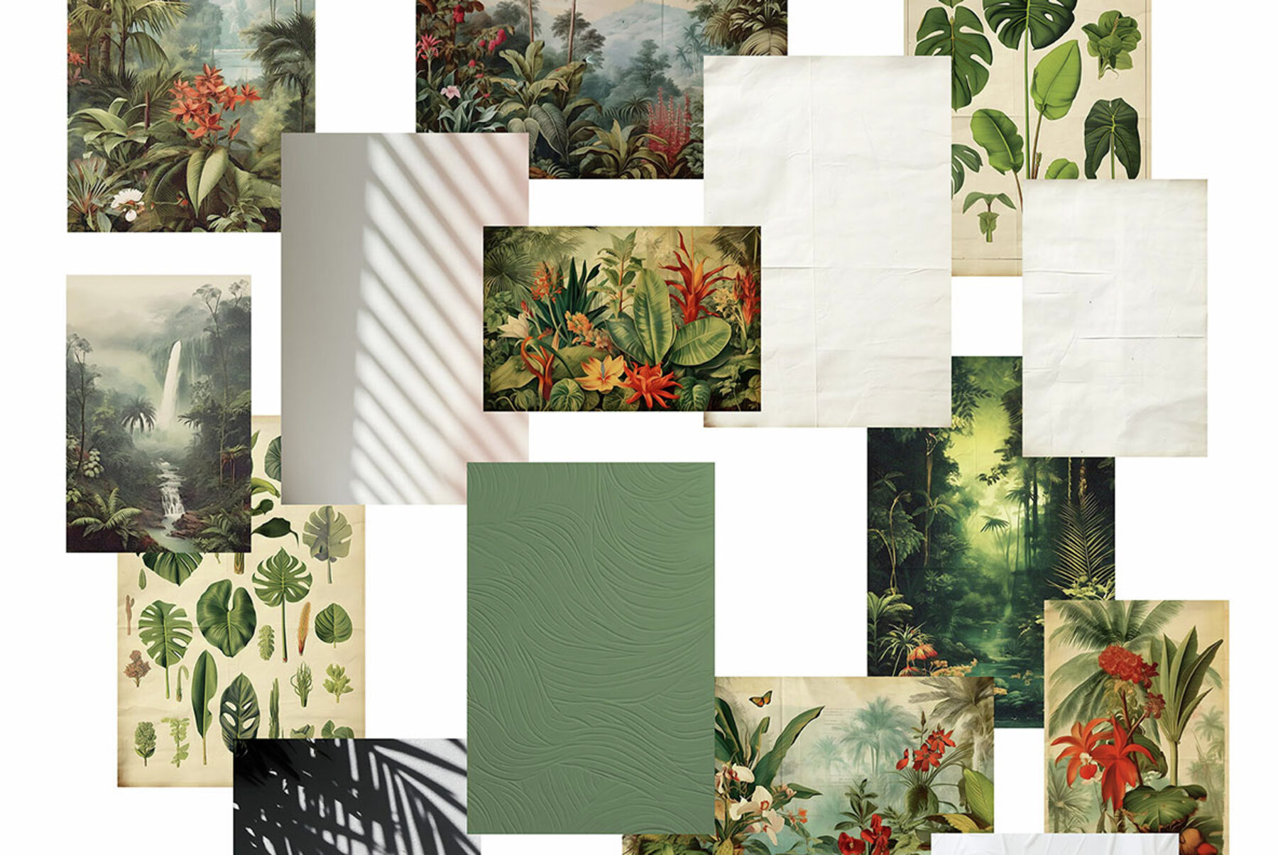 Jungle Luxe Watercolor Tropical Collection 14