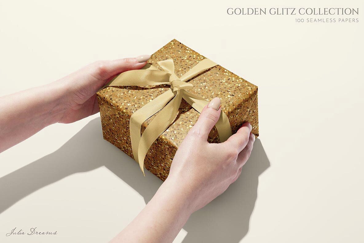 Golden Glitz Textures Gold Foil 3