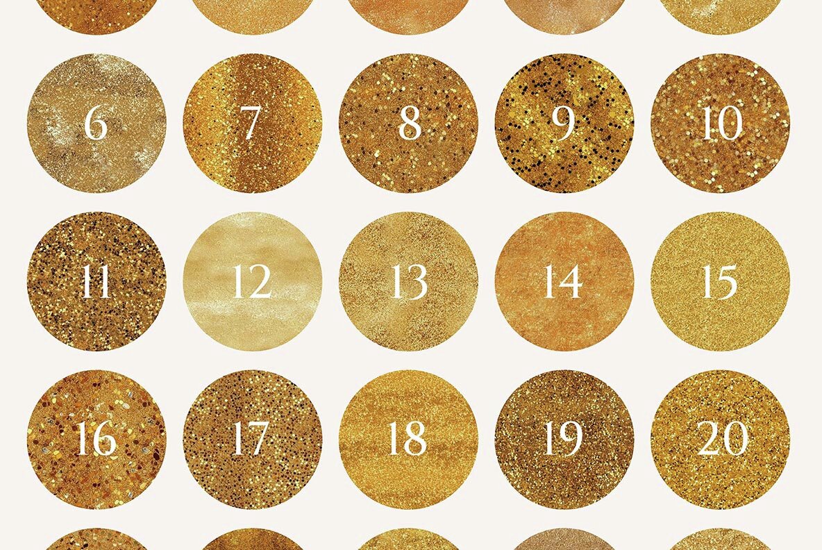 Golden Glitz Textures Gold Foil 4