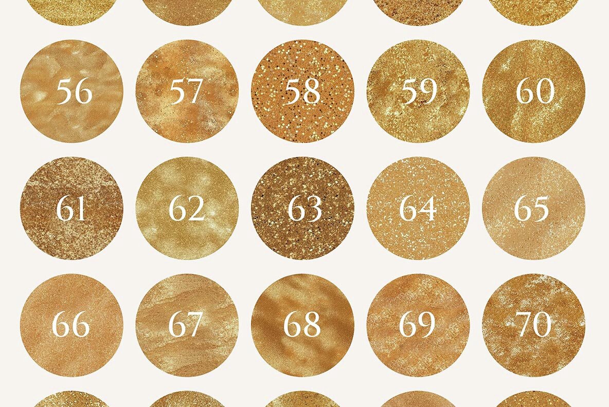 Golden Glitz Textures Gold Foil 6