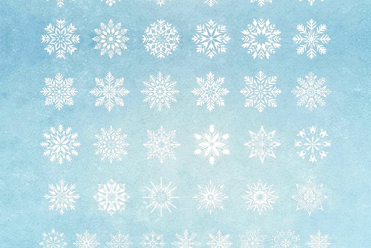 Snowy Wonders SVG Snowflakes Collection 5