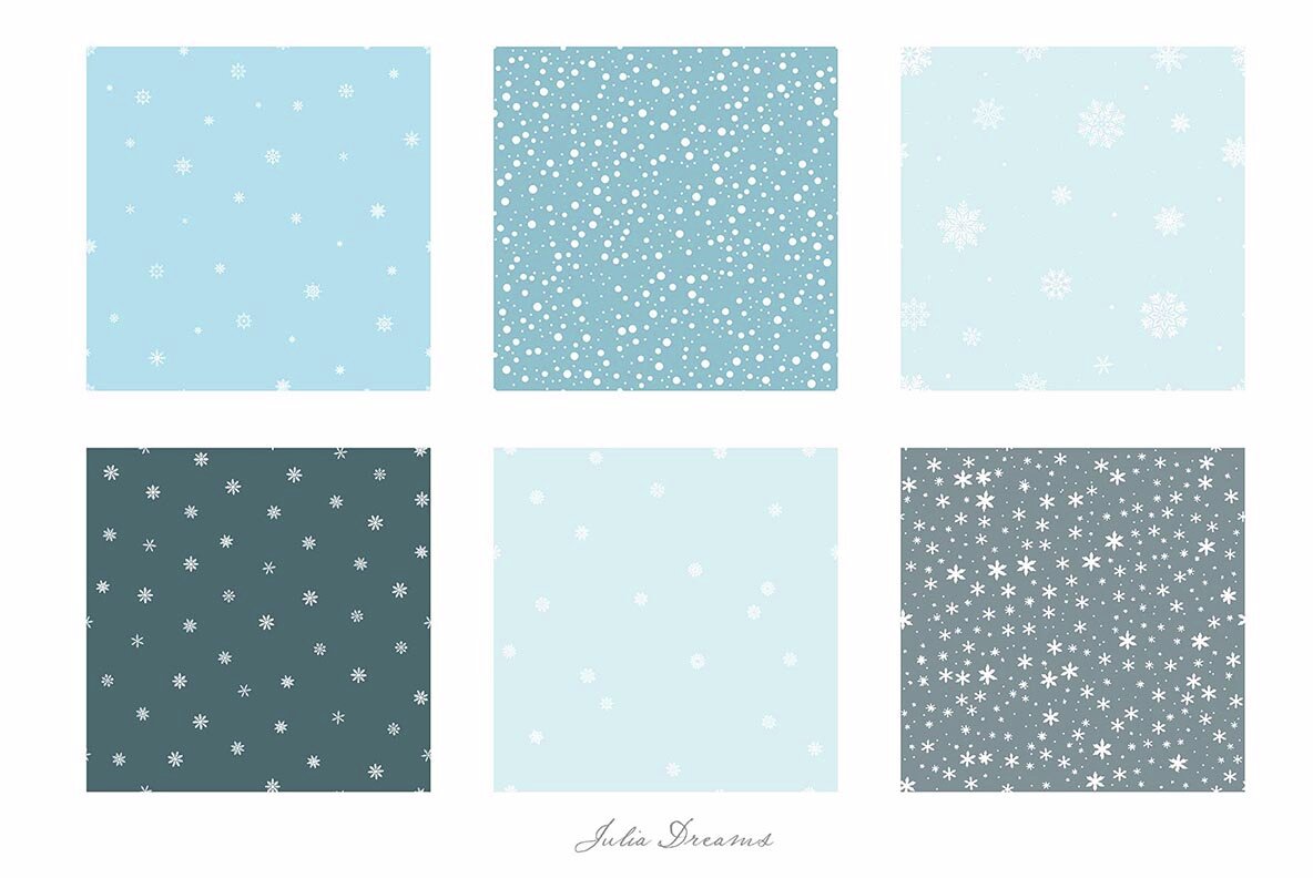 Snowy Wonders SVG Snowflakes Collection 7