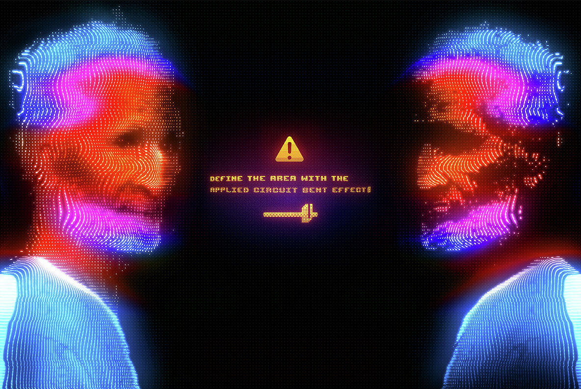 Circuit Bent Machine   Photoshop Action 5