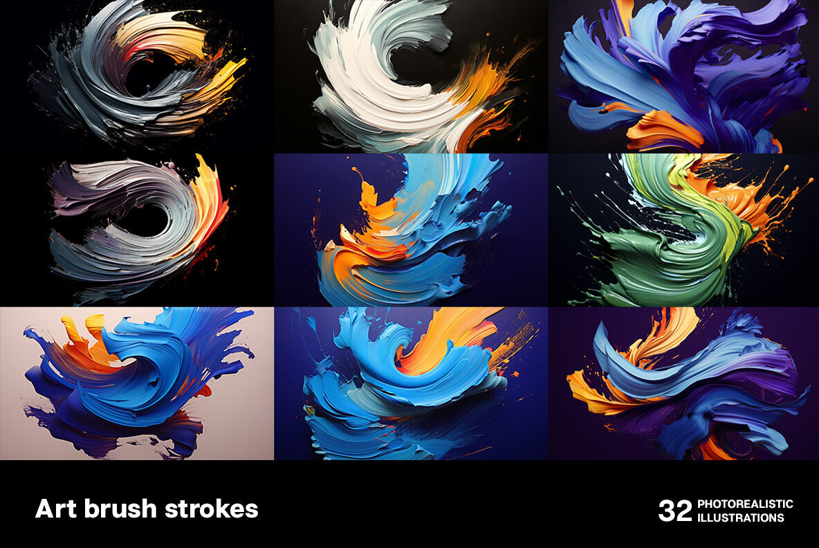 Art Brush Strokes 3