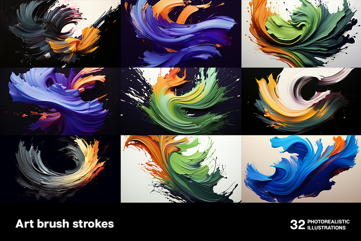 Art Brush Strokes 4