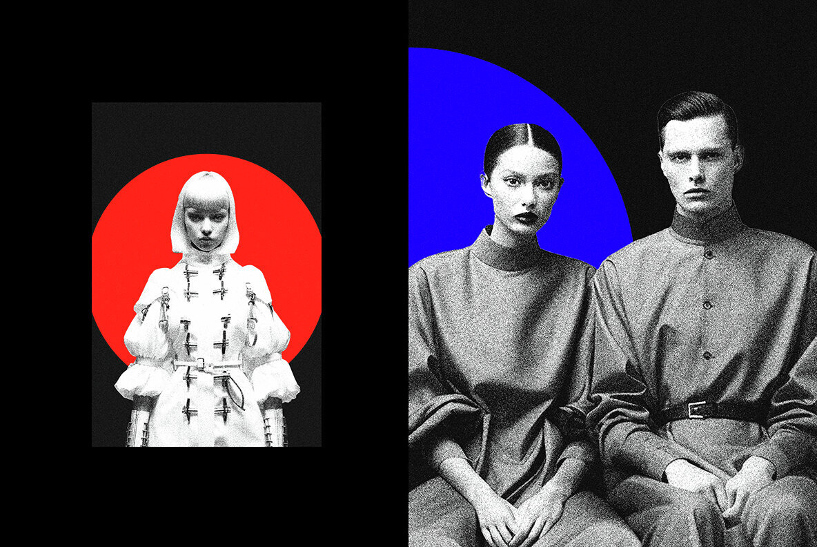 Grain Risograph Photo Effect 3